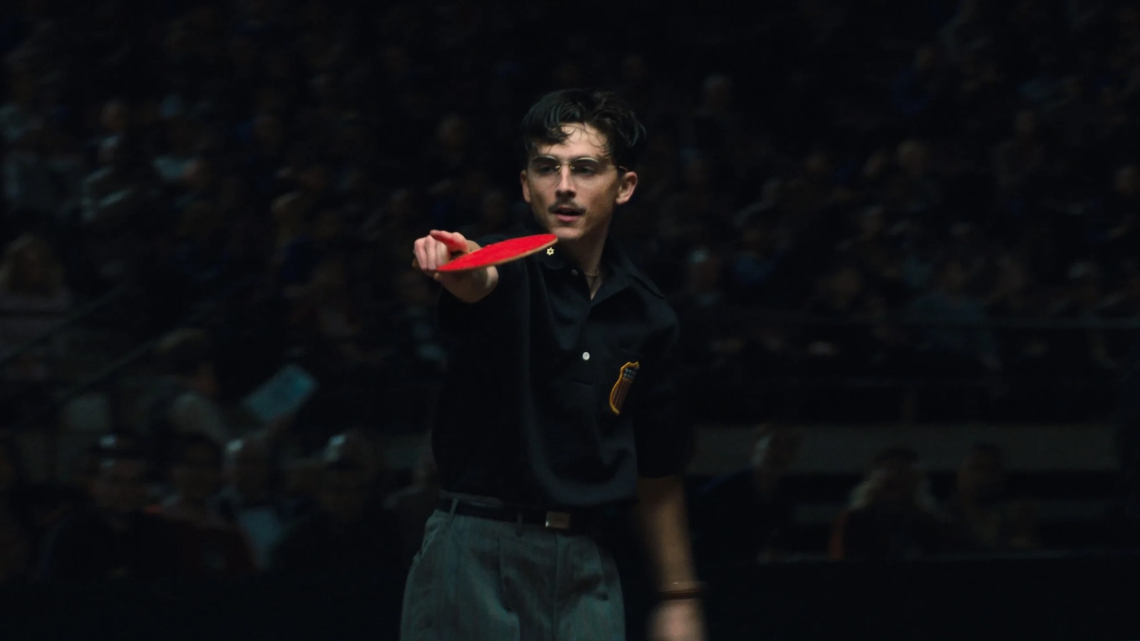 Marty Supreme: Timothée Chalamet in una scena