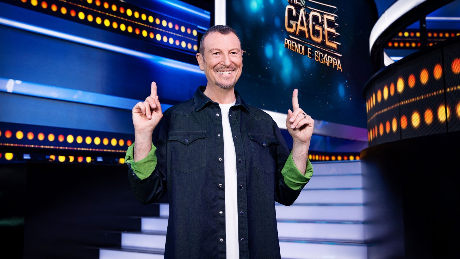 The Cage – Prendi e Scappa con Amadeus e Giulia Salemi, in onda su Nove