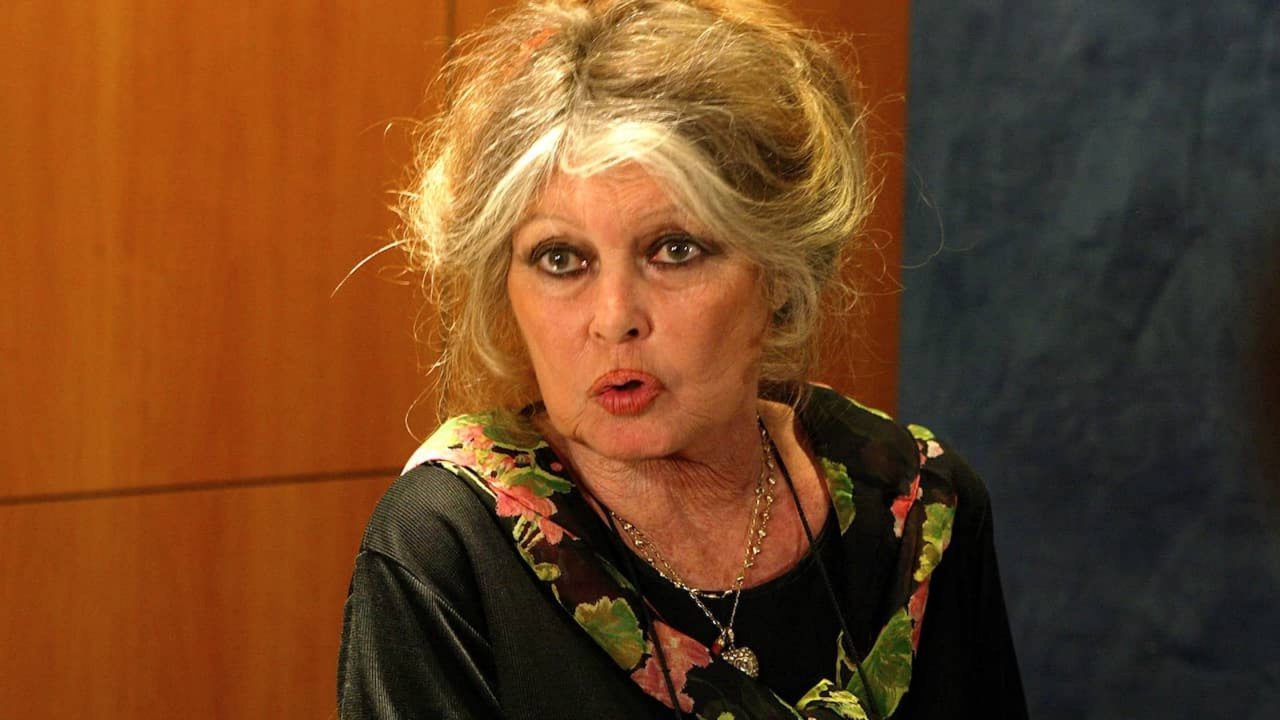 Brigitte Bardot, primo piano dell'attrice