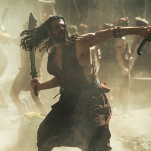 Sandokan: Can Yaman durante una battaglia
