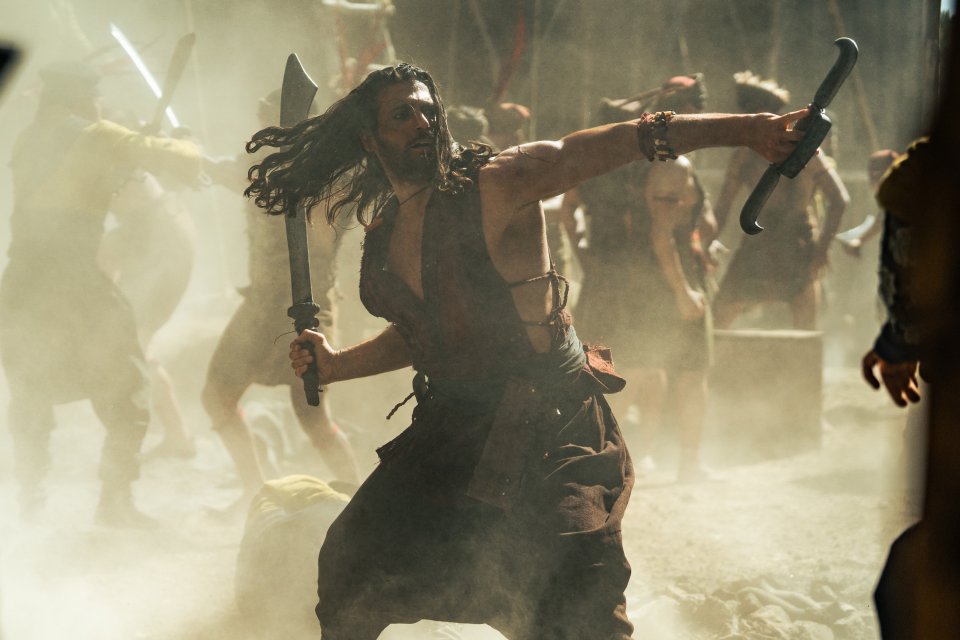 Sandokan Can Yaman Durante Una Battaglia