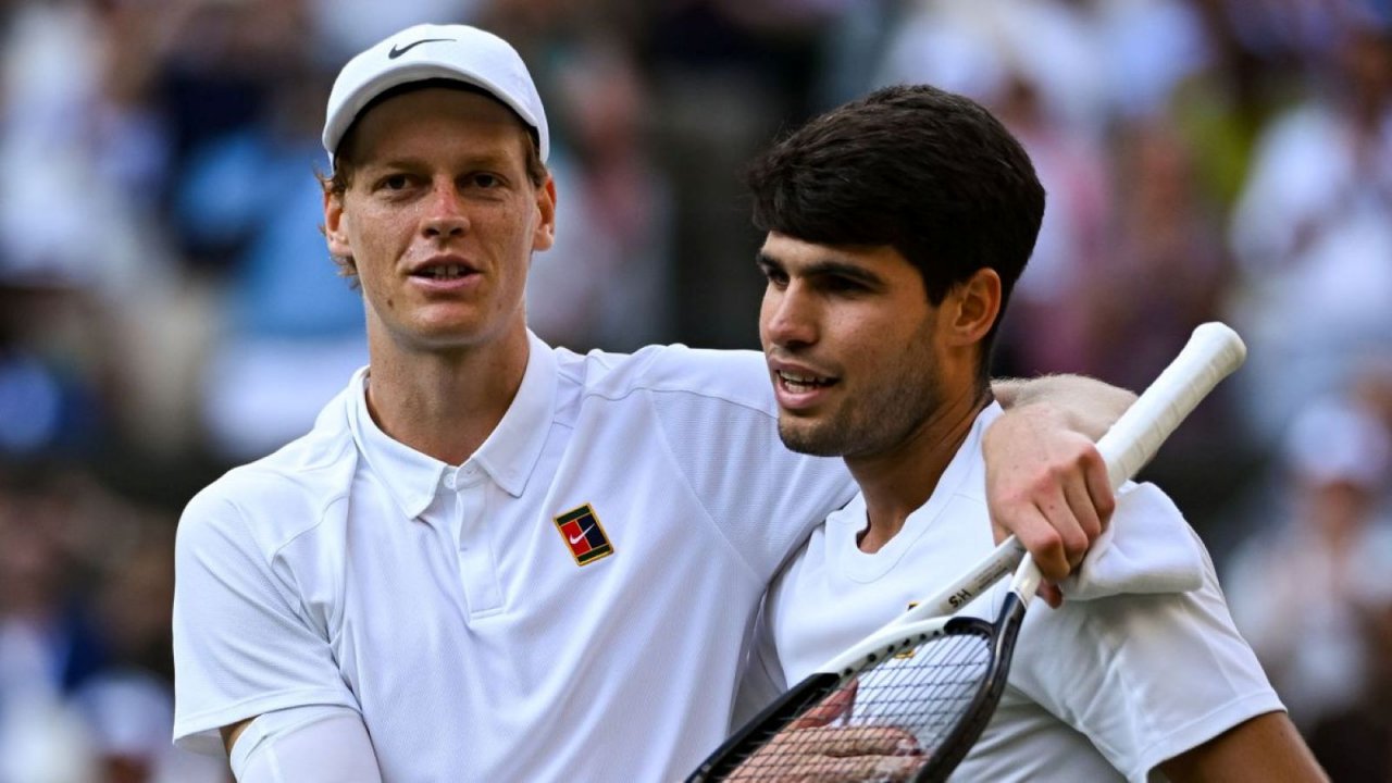 Jannik Sinner e Carlos Alcaraz