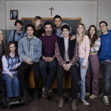 Un professore. Foto di gruppo per la terza stagione