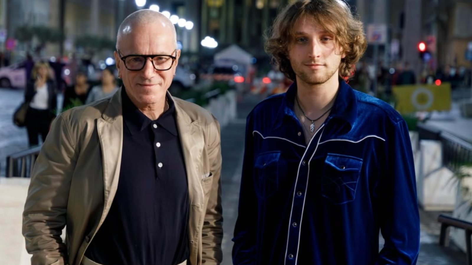 Daniel Day-Lewis e Ronan Lewis presentano il film Anemone a Roma