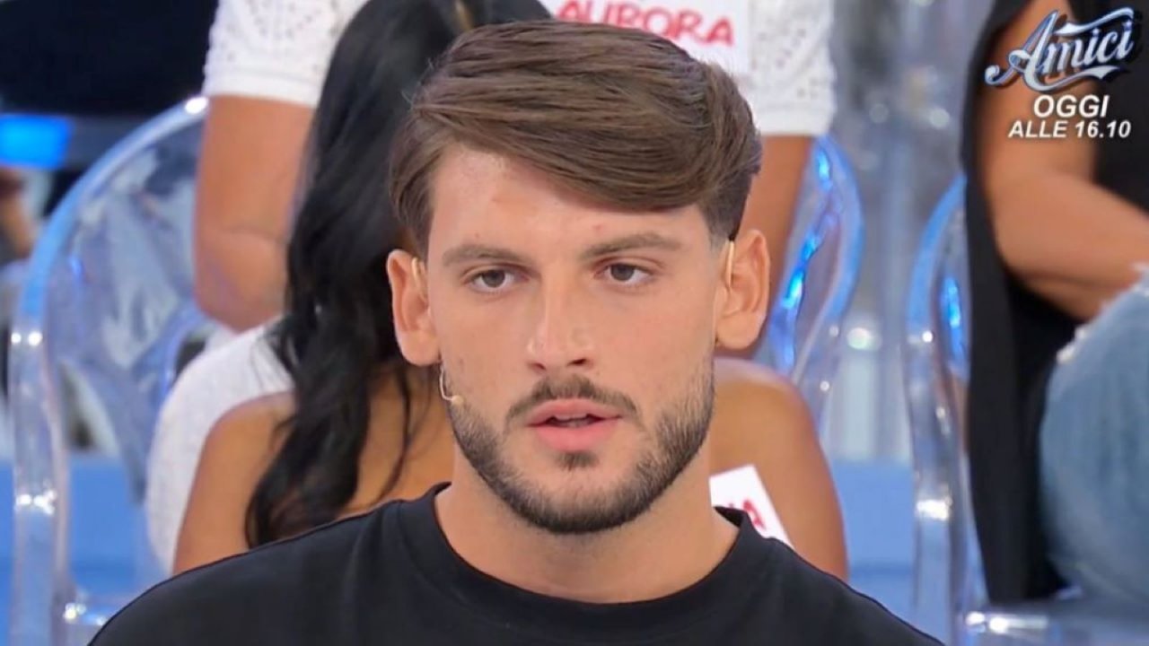 Ciro Solimeno negli studi di Uomini e donne