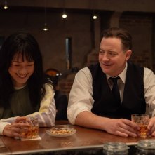 Rental Family - Nelle vite degli altri: Brendan Fraser con Mari Yamamoto in una scena