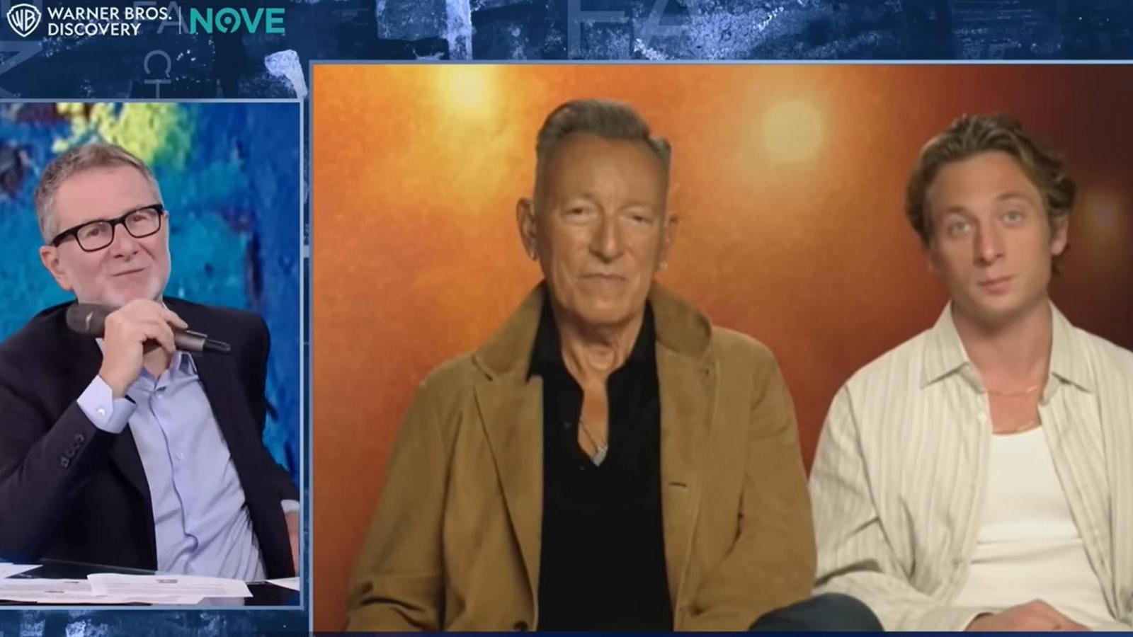 Bruce Springsteen a Che tempo che fa