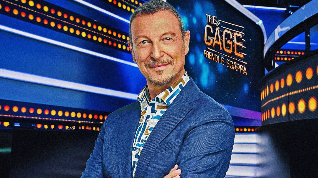 The Cage – Prendi e Scappa con Amadeus e Giulia Salemi, in onda su Nove