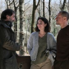La lezione: Matilde De Angelis, Stefano Accorsi, Stefano Mordini sul set