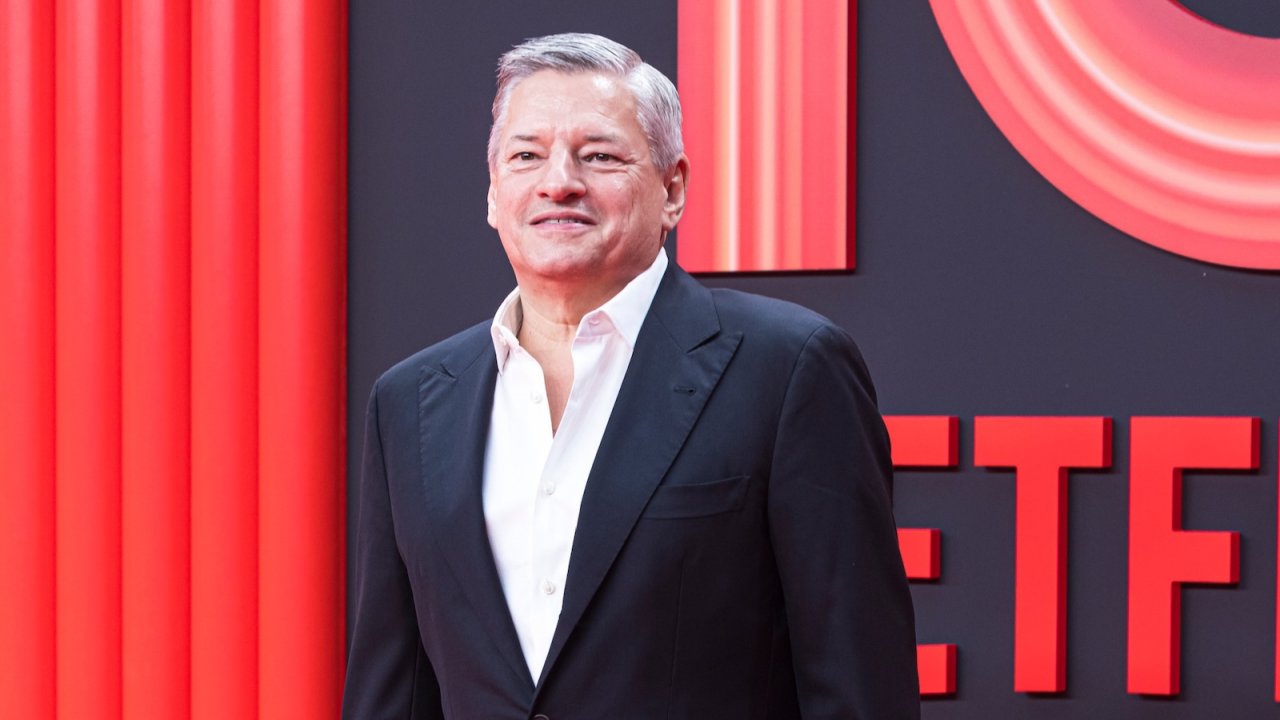 Ted Sarandos, CEO di Netflix, a un evento