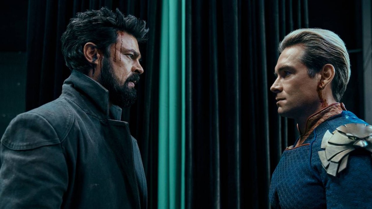 The Boys, Butcher contro Patriota in una scena