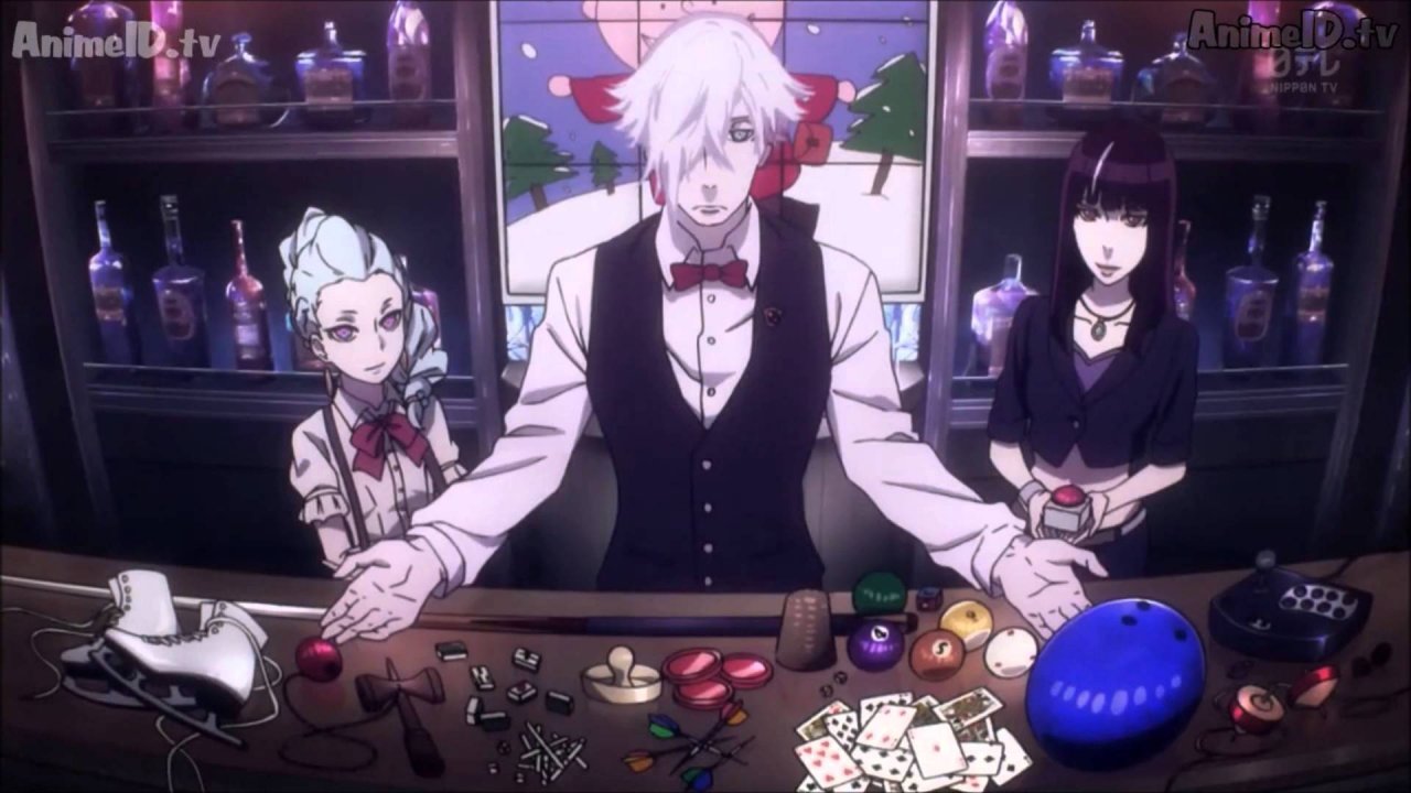 Una scena di Death Parade