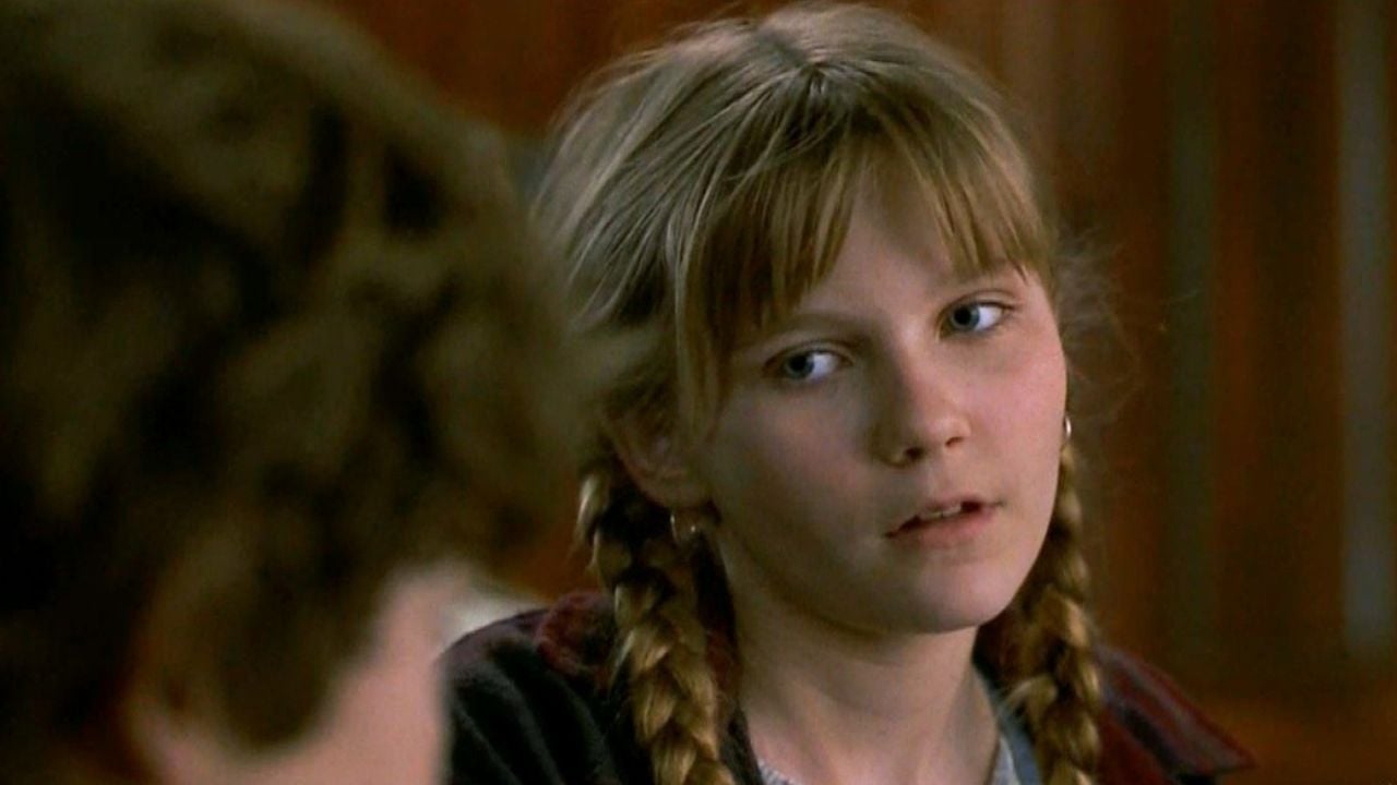 Kirsten Dunst in una scena di Jumanji