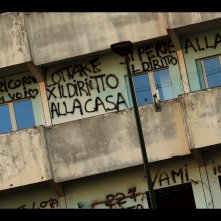 La diaspora delle Vele: una delle scritte lasciate dagli abitanti delle Vele