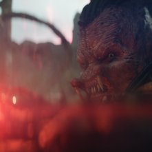 Predator: Badlands - Dimitrius Schuster-Koloamatangi in un primo piano
