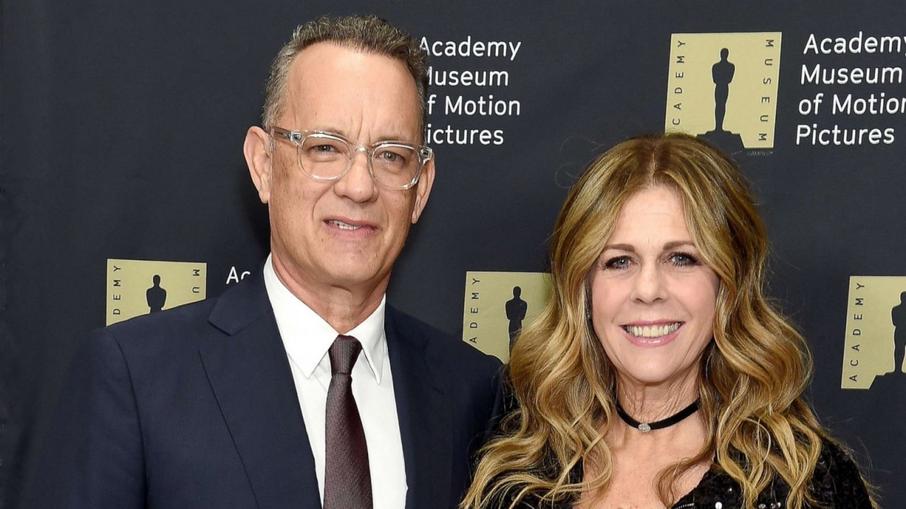 Tom Hanks e Rita Wilson insieme ad un evento pubblico
