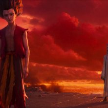 Ne Zha - L'ascesa del guardiano di fuoco: Ne Zha e Ao Bing in una scena