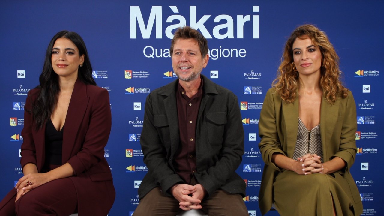 Ester Pantano, Claudio Gioè e Serena Iansiti per Màkari 4