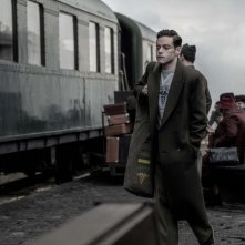 Norimberga: Rami Malek alla stazione