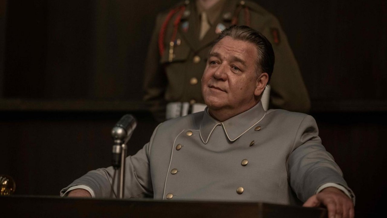 Russell Crowe in una scena di Norimberga
