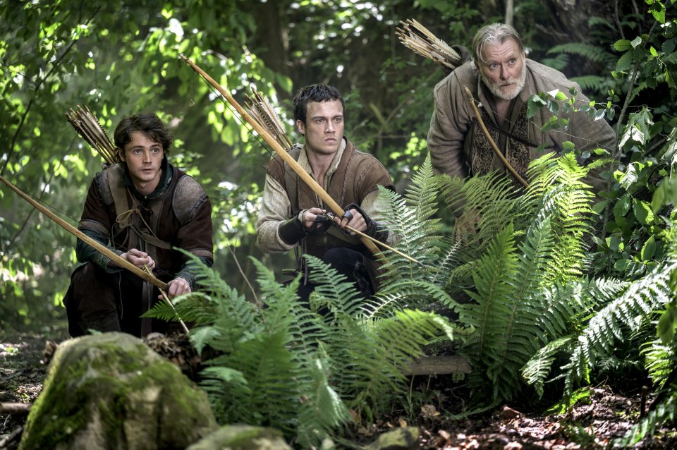 Robin Hood Jack Patten Marcus Fraser Henry Rowley Scena Serie Tv Mgm Plus