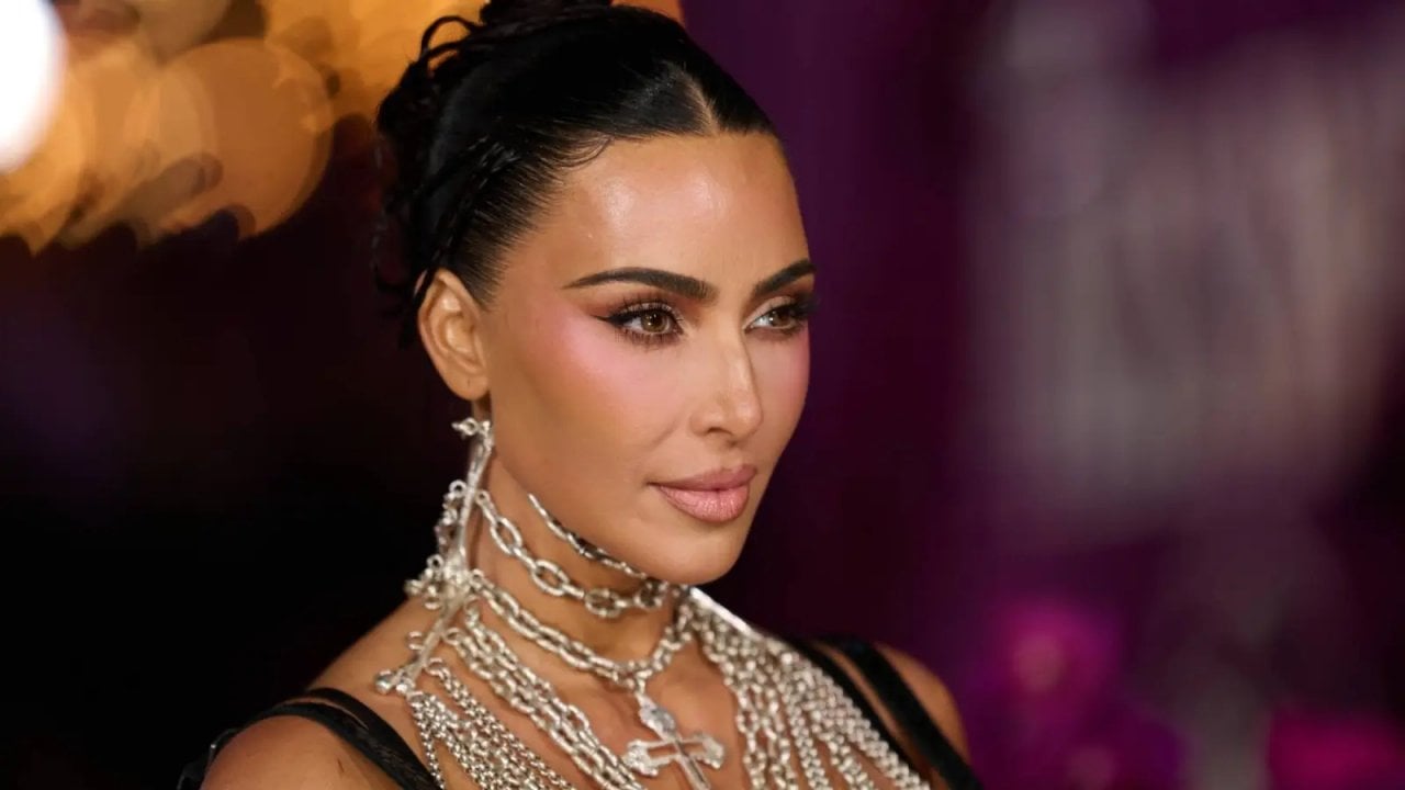Kim Kardashian ad un evento pubblico