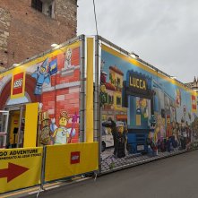 Un'immagine del padiglione Lego a Lucca Comics and Games 2025
