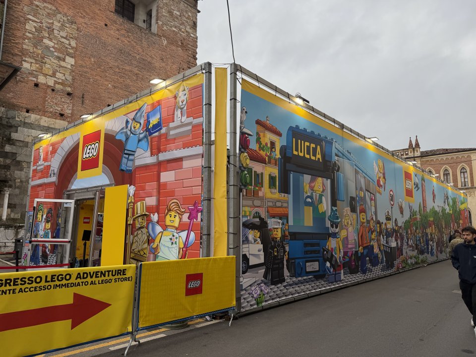 Padiglione Lego Lucca Comics 2025