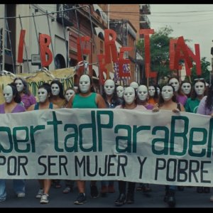 Belén: le donne in corteo per manifestare contro la prigionia ingiusta di Belén