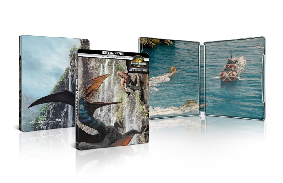 Jurassic World Rinascita Steelbook
