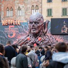 Lucca Comics & Games: Stranger Things, il terribile volto di Vecna è l'entrata al padiglione