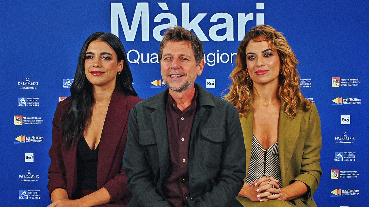 Ester Pantano, Claudio Gioè e Serena Iansiti per Màkari 4