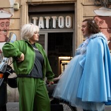 Una famiglia sottosopra: Licia Maglietta e Carlo Alberto Materazzo in una foto