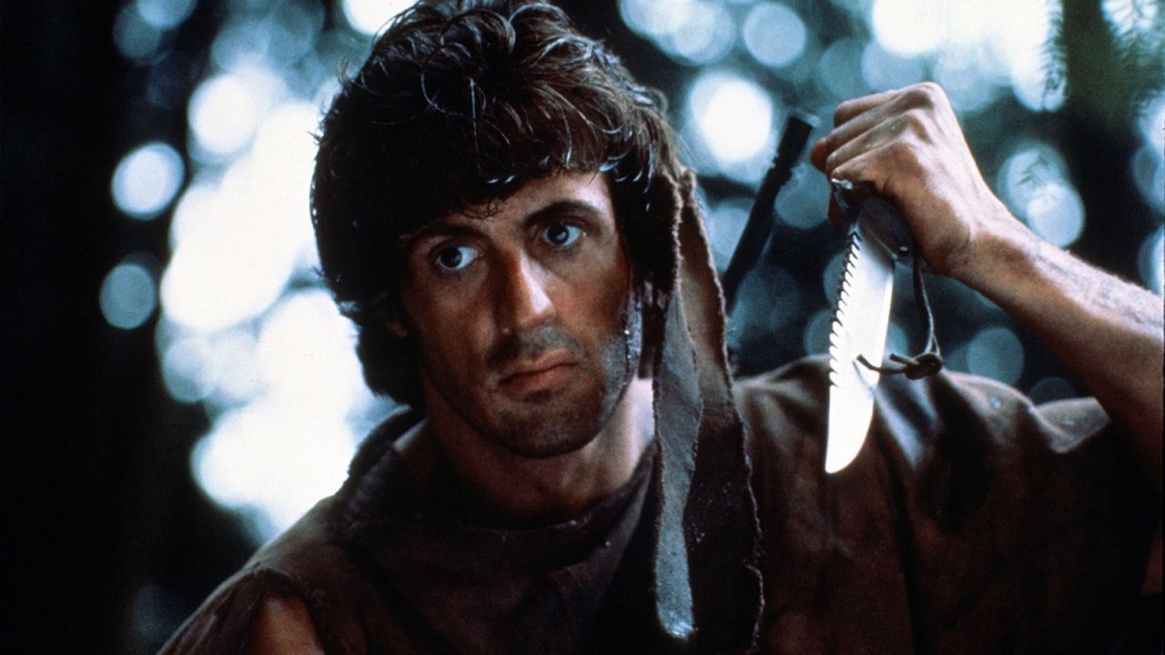 Rambo: Sylvester Stallone nel primo film del franchise
