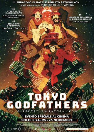 Locandina di Tokyo Godfathers