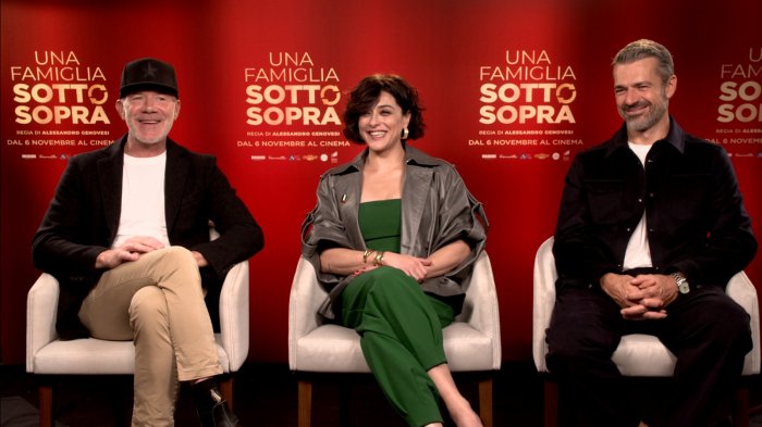 Una famiglia sottosopra, parla il cast: una commedia che 'esce fuori dalla zona di comfort'