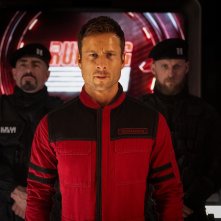 The Running Man: Glenn Powell in un frame