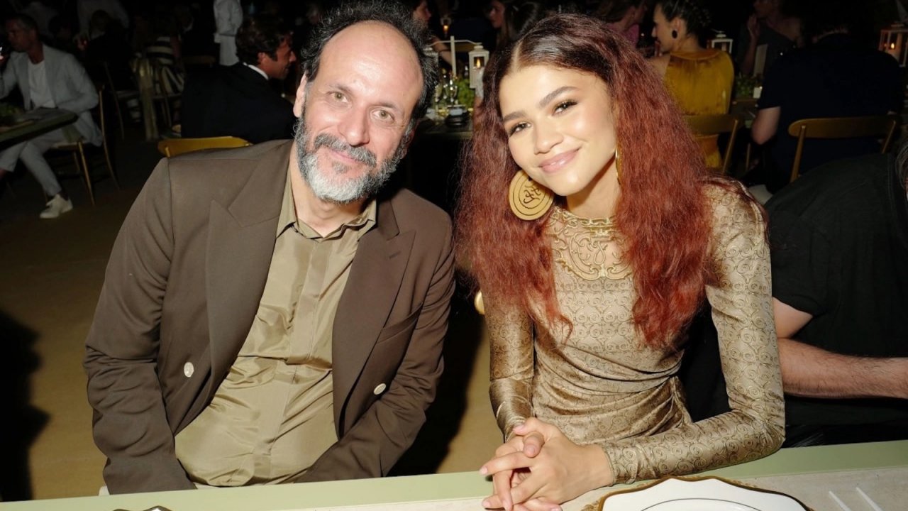 Luca Guadagnino e Zendaya insieme a un evento
