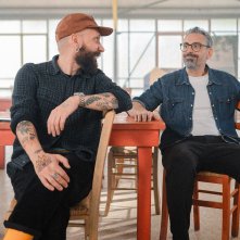 Brunori Sas - Il tempo delle noci, Brunori e Giacomo Triglia sul set