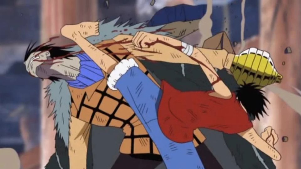 Luffy Contro Crocodile