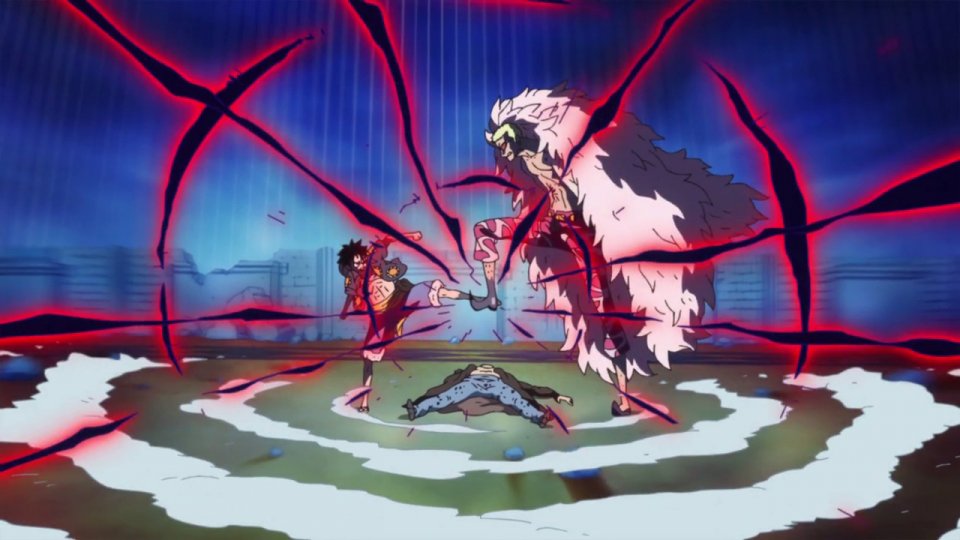 Luffy Contro Doflamingo