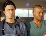 Scrubs: Zach Braff e Donald Faison sul set nel primo sguardo al revival