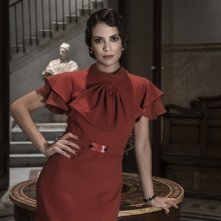 Un primo piano di Livia ne Il Commissario Ricciardi