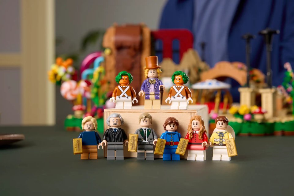 Minifigure Set Lego Willy Wonka