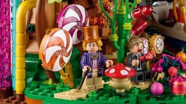Willy Wonka Set Lego Minifigure