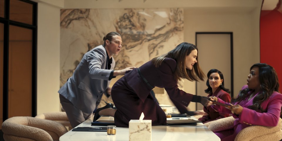 Alls Fair Sarah Paulson Scena Gruppo Serie Tv Disney Plus