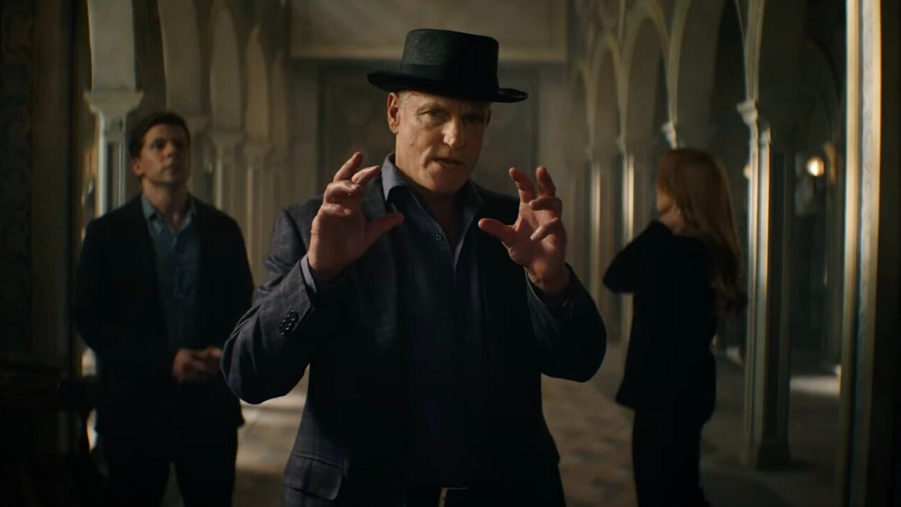Woody Harrelson in una scena de L'illusione perfetta