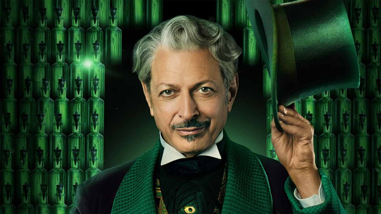 Primo piano di Jeff Goldblum in Wicked: For Good