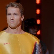 L'Implacabile: Arnold Schwarzenegger in una sequenza