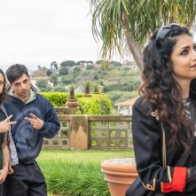 Due famiglie, un funerale: una foto dal set